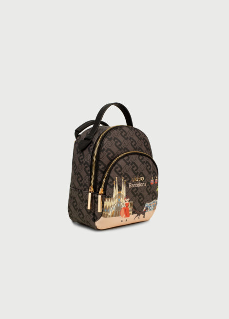 Zainetto Liu Jo collezione autunno inverno 2020 2021 Barcellona 470x655 - Borse Liu Jo autunno inverno 2020 2021 con Città