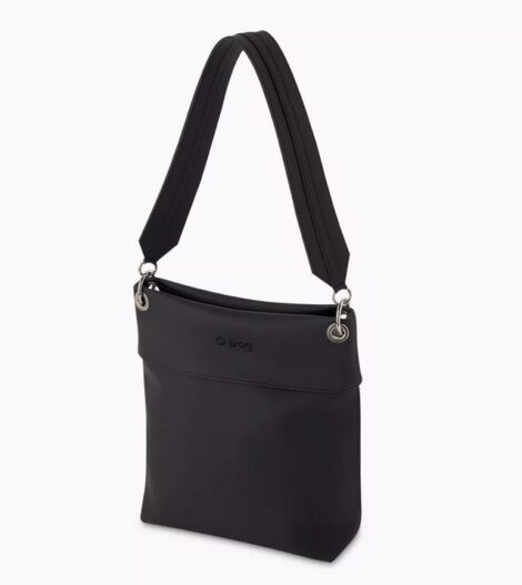 Nuova borsa a spalla O bag turn up collezione inverno 2020 2021 colore nero 470x527 - Borse O BAG: collezione Soft inverno 2020 2021