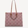 Borsa Louis Vuitton Onthego collezione inverno 2020 2021 in tela rossa