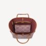 Nuova borsa Louis Vuitton Neverfull in tessuto jacquard inverno 2020 2021 immagine interno