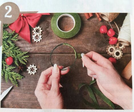 Idea Confezione regalo Natale passo 2 470x395 - Idea Confezione Regalo Natale