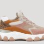 Sneakers Hogan Hyperactive con dettaglio animalier inverno 2021