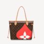 Immagine retro nuova borsa Louis Vuitton Neverfull 2021