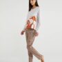 Pigiama Benetton con volpe glitterata inverno 2021