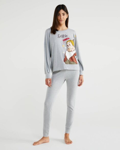 Pigiama donna Benetton Sette Nani inverno 2020 2021 470x588 - Benetton Pigiami Inverno 2020 2021 Uomo e Donna