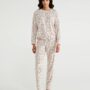 Pigiama donna in ciniglia con renne Benetton