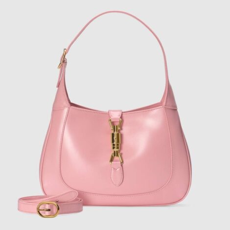 Nuova Borsa Gucci Jackie 1961 con tracolla versione piccola colore rosa 470x470 - Borsa Gucci Jackie 1961