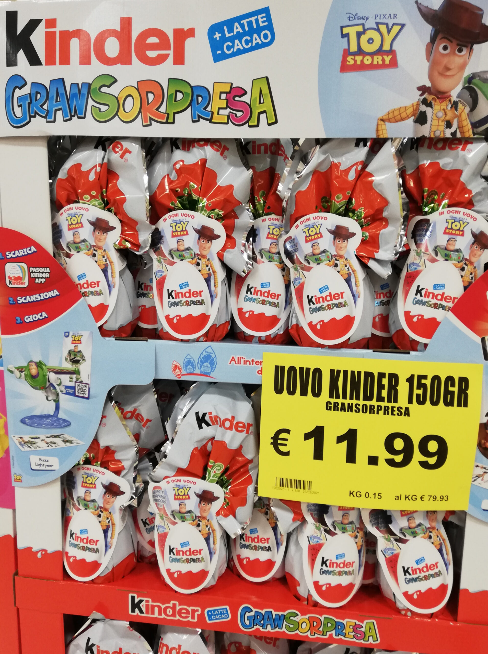 Uova di Pasqua Kinder 2021 Prezzi e Personaggi
