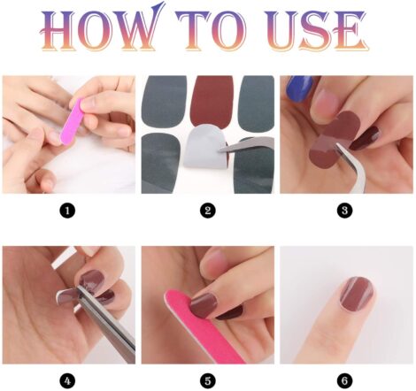 Come si applica lo smalto adesivo 470x442 - Smalto Sticker Adesivo per una Facile e Duratura Nail Art