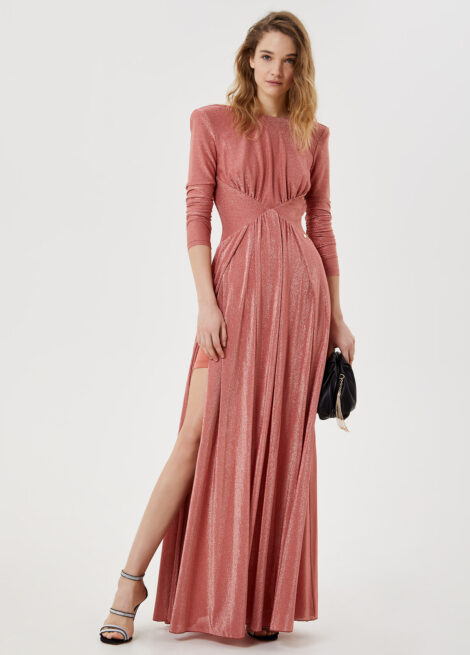 Elegante abito lungo da cerimonia Liu Jo collezione 2021 470x655 - Liu Jo Abiti Eleganti Collezione Primavera Estate 2021