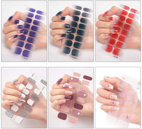 Facile nail art con smalto adesivo 470x428 - Smalto Sticker Adesivo per una Facile e Duratura Nail Art