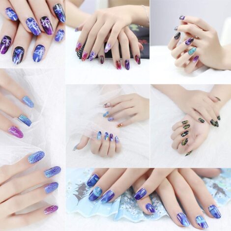 Nail Art con Nail Patch 470x470 - Smalto Sticker Adesivo per una Facile e Duratura Nail Art