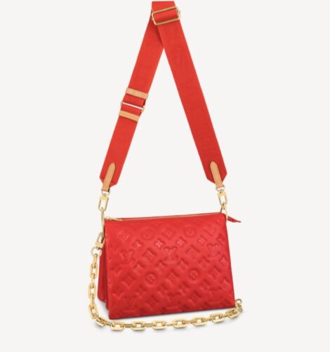 Nuova borsa Louis Vuitton Coussin PM 2021 versione piccola rossa 470x502 - Nuova Borsa Louis Vuitton 2021 Coussin
