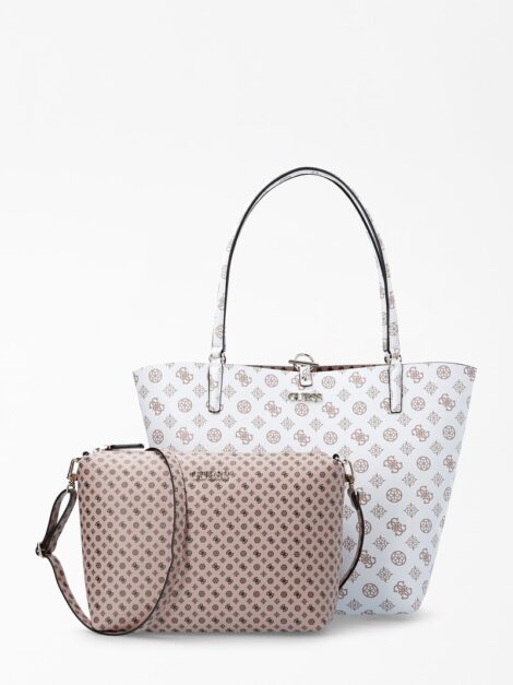 Shopper Guess Alby 4G con pochette estate 2021 470x627 - Borse Guess Estate 2021