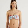 Bikini a fascia con fiocco Benetton estate 2021