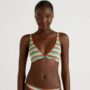 Bikini a righe lurex Benetton 2021 90x90 - Costumi Benetton Donna Estate 2021