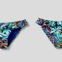 Slip costume da bagno Benetton estate 2021 con balza