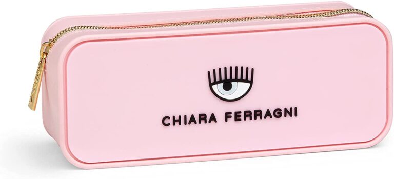 Blister 3 Gomme Pigna Chiara Ferragni 2023 – Gomme Glitter Colorate, Con Fascetta Argentata, Cancelleria Fashion