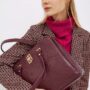 Shopping bag bordeaux eco invernale