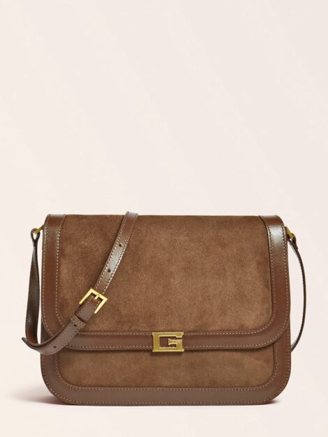 Borsa a tracolla marrone Guess autunno inverno 2021 2022 470x627 - Nuove Borse Guess in Pelle Inverno 2021 2022