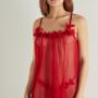 Sottoveste in tulle rosso Tezenis Natale 2021 e Capodanno 2022