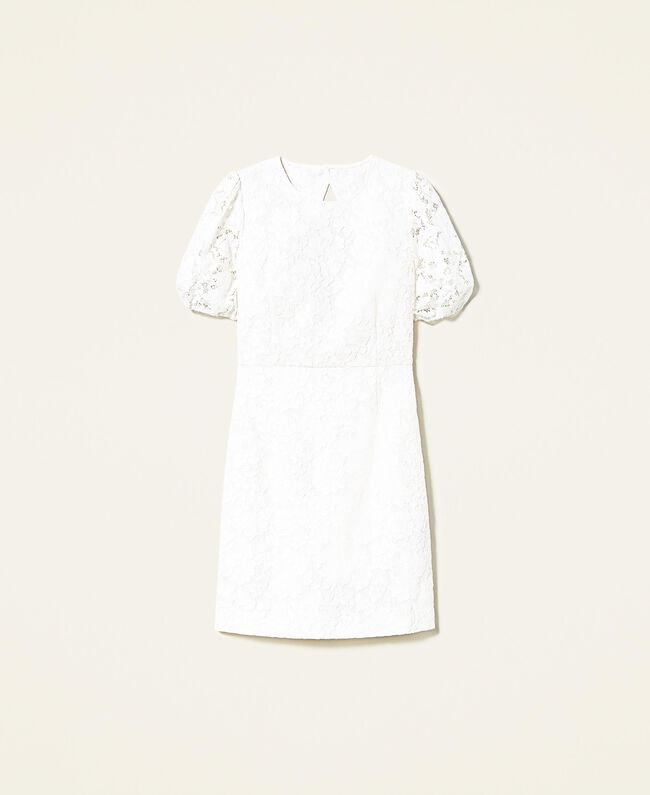 Tubino in macrame   bianco TWINSET - Twinset Abiti Cerimonia Primavera Estate 2022