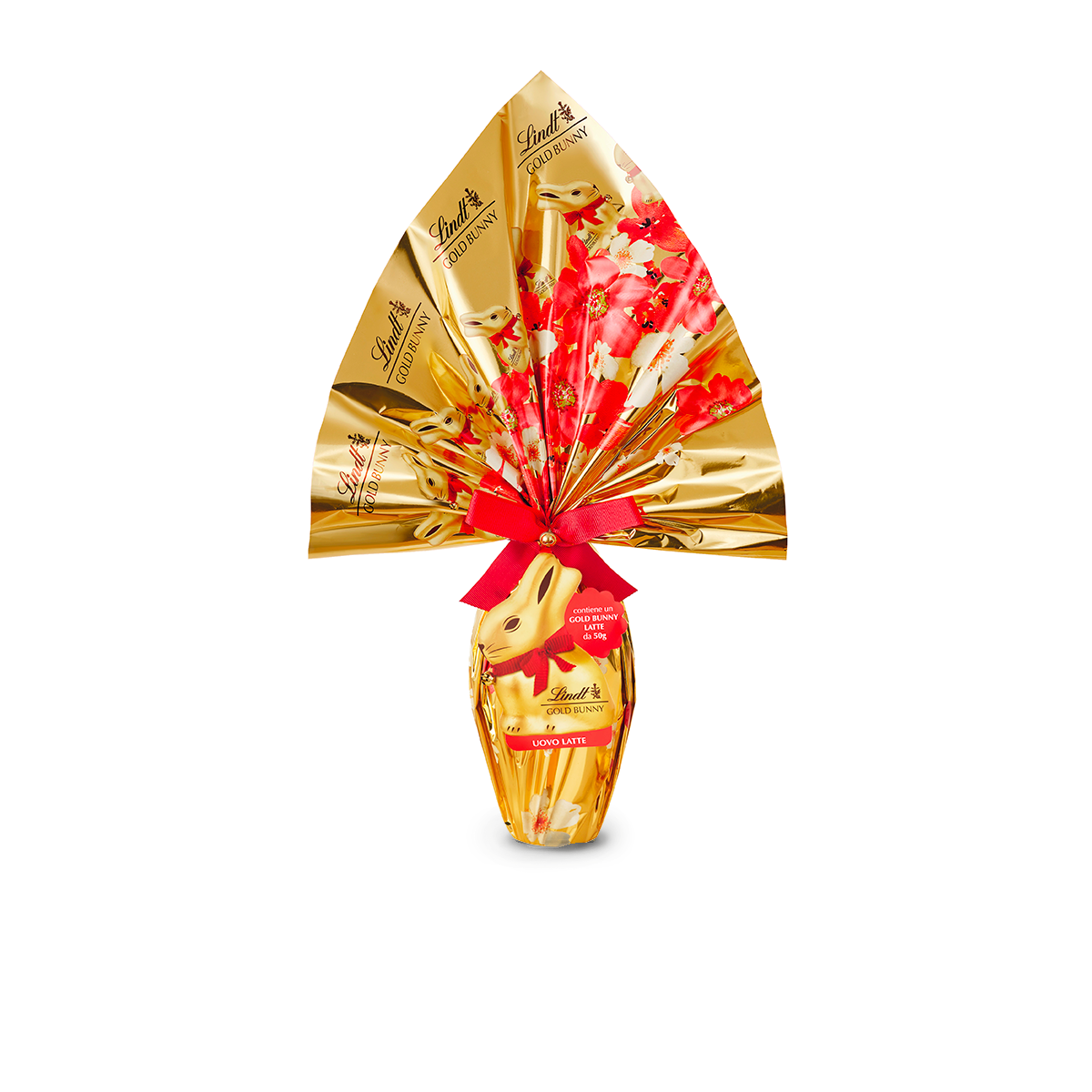 Uovo di Pasqua Gold Bunny LINDT 2022 - Uova di Pasqua LINDT 2022