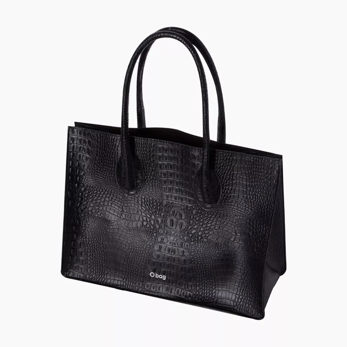 Nuova O bag Pat nera collezione primavera estate 2022 - Nuova Borsa O Bag Pat Estate 2022