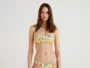 Bikini giallo a fascia Benetton estate 2022