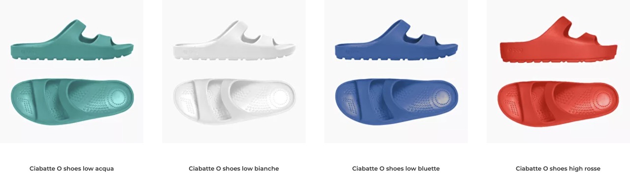 Ciabatte estive O Bag O Shoes 2022 - Ciabatte Mare O Bag Estate 2022