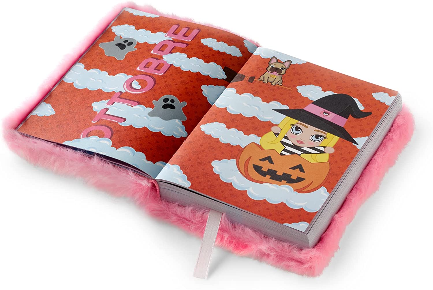 Pagina tema Halloween diario Chiara Ferragni - Diario Chiara Ferragni 2022 2023