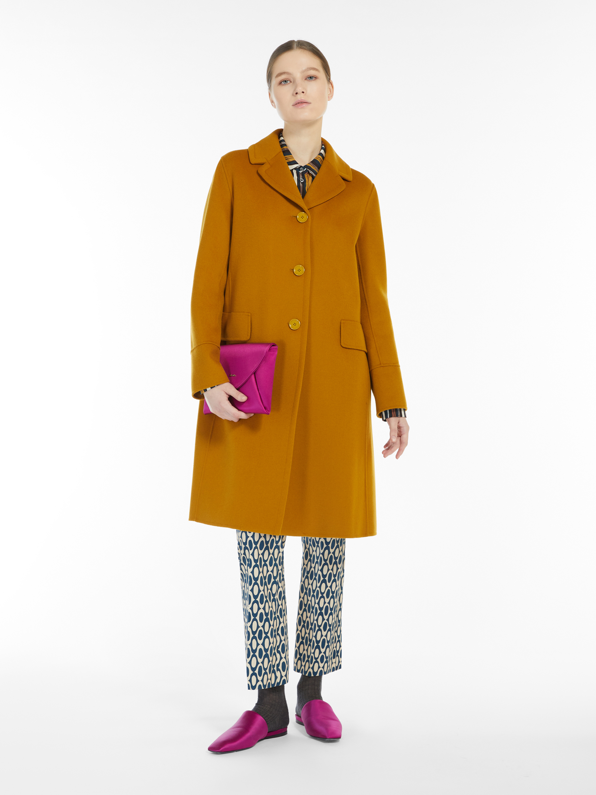 Cappotto monopetto con martingala Max Mara - Cappotti Max Mara Inverno 2023