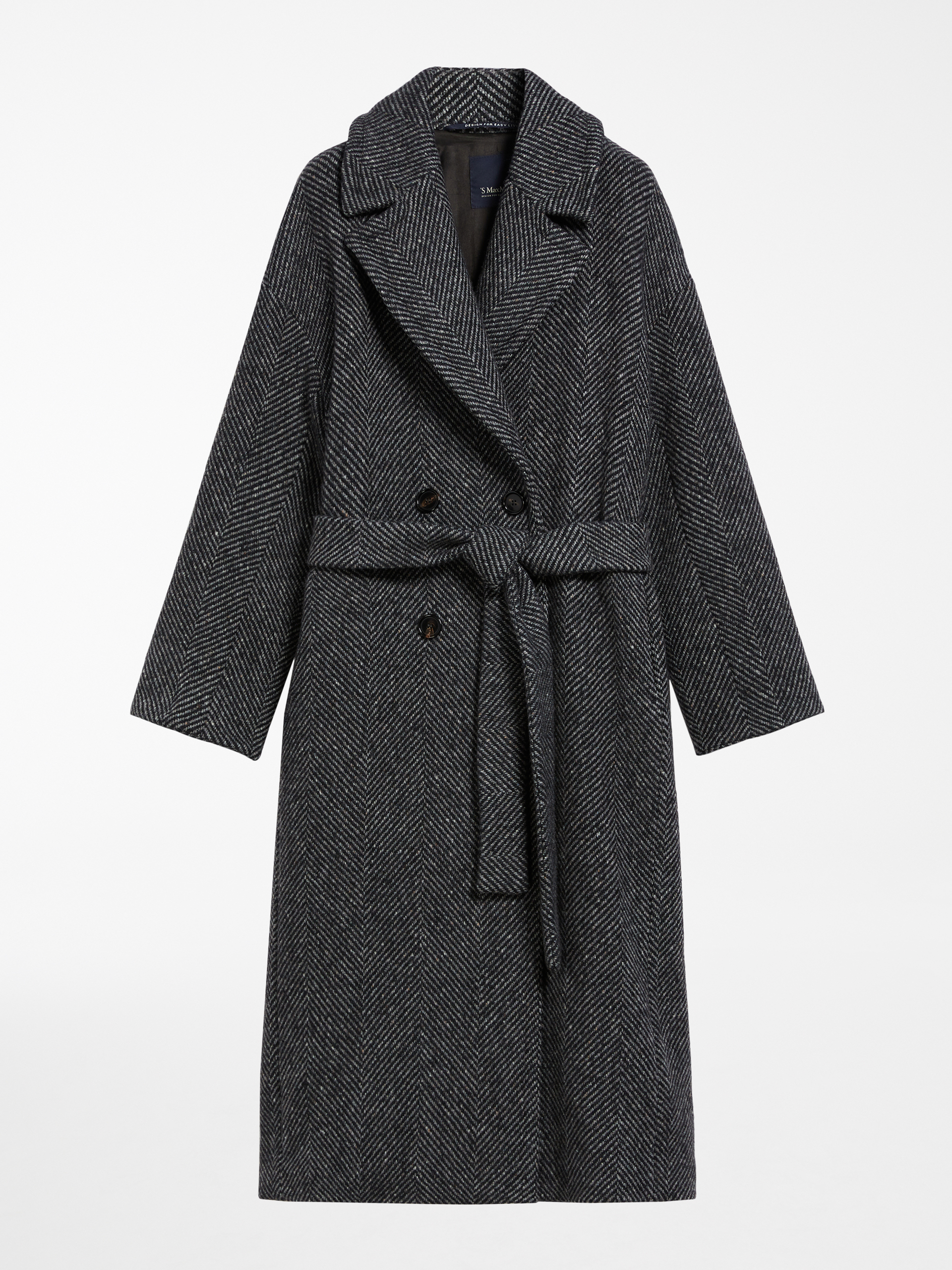 Cappotto Max Mara a spina di pesce - Cappotti Max Mara Inverno 2023