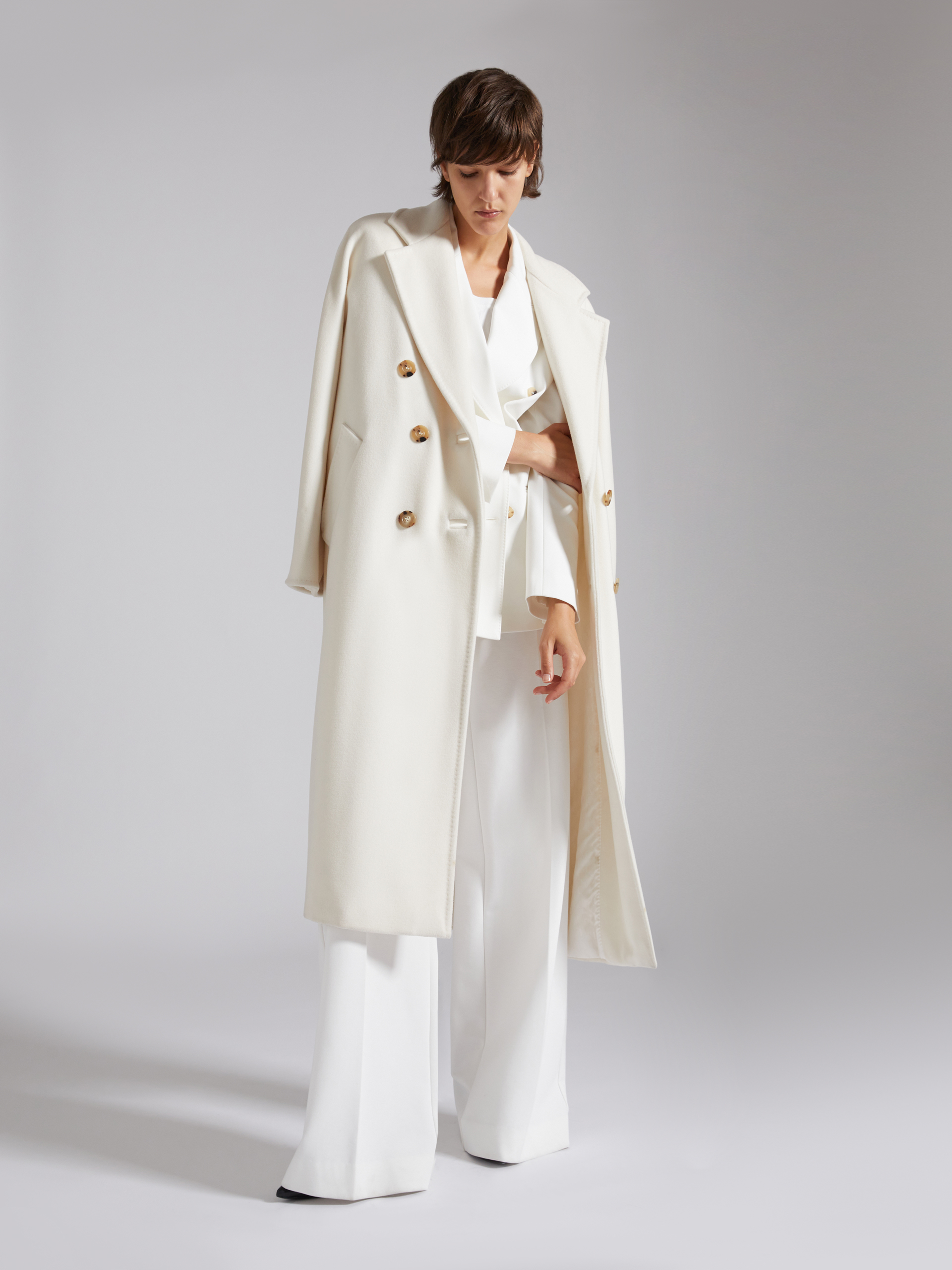 Cappotto Max Mara modello 101801 bianco - Cappotti Max Mara Inverno 2023