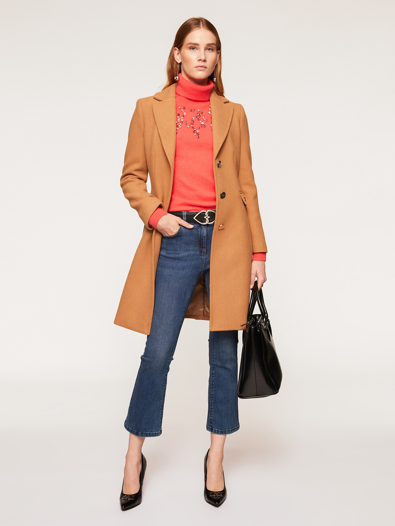 Cappotto Motivi collezione inverno 2022 2023 colore beige - Cappotti Motivi Inverno 2022 2023