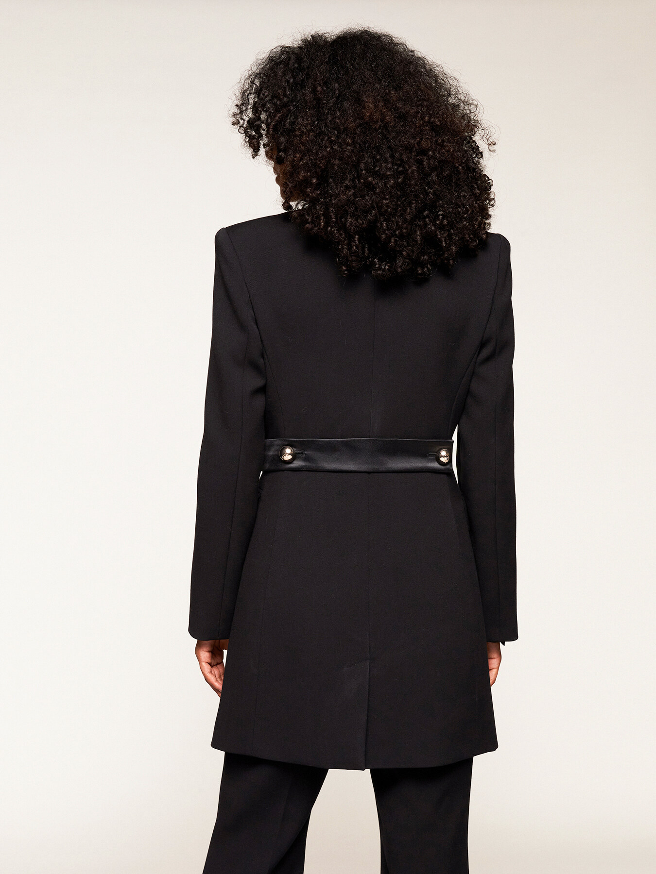 Cappotto nero Motivi inverno 2022 2023 - Cappotti Motivi Inverno 2022 2023
