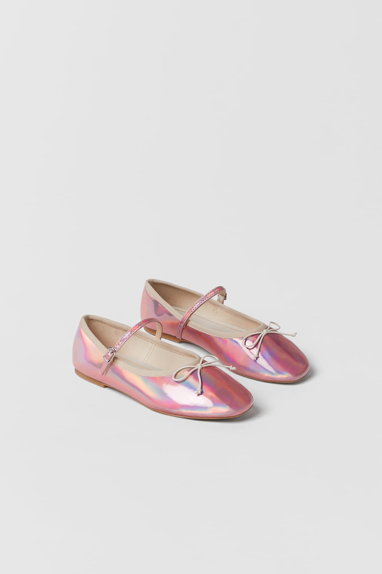 Scarpe ballerina rosa da principessa ZARA - Costumi Halloween Bambini ZARA 2022