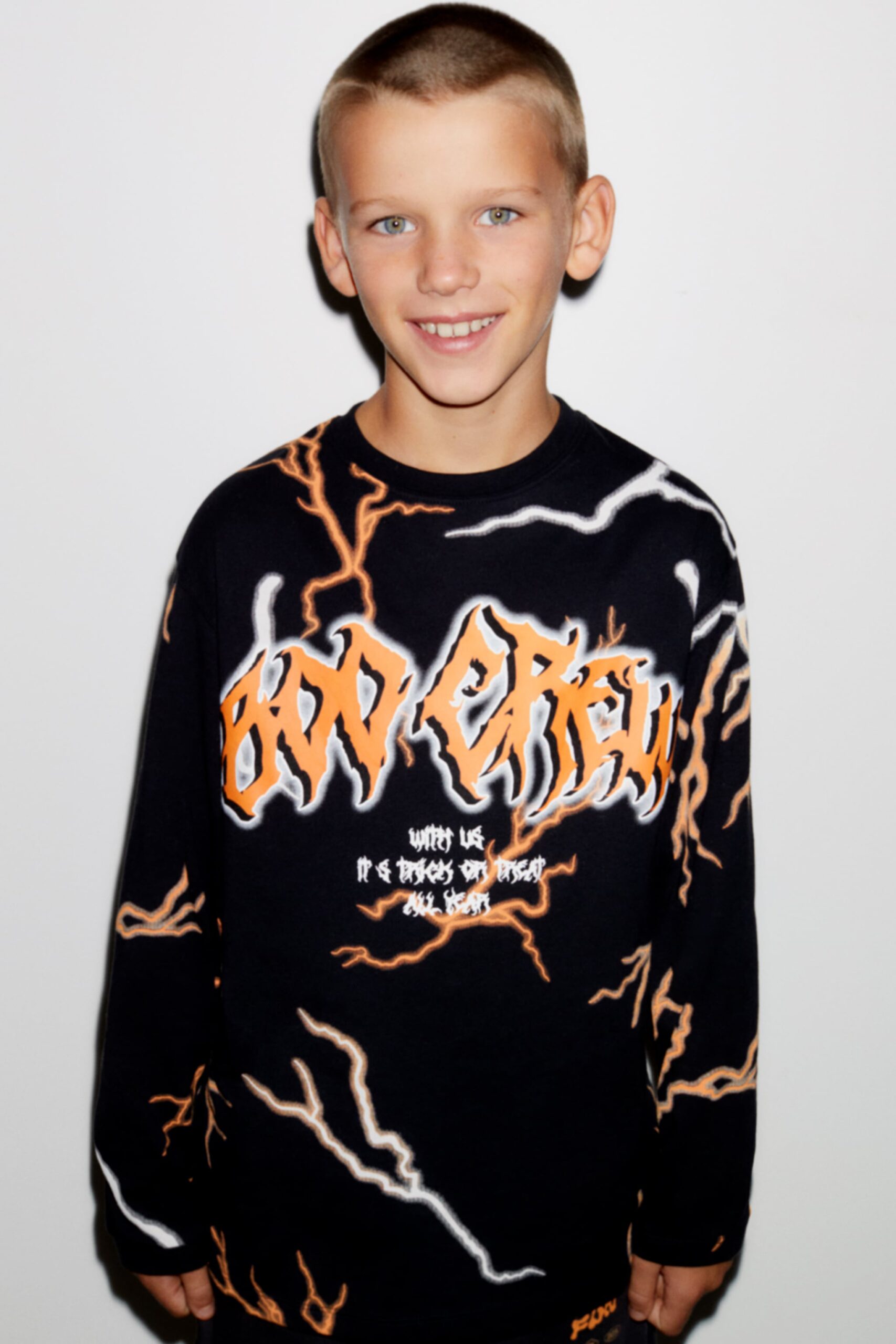 Tuta bambino a tema Halloween scaled - Costumi Halloween Bambini ZARA 2022