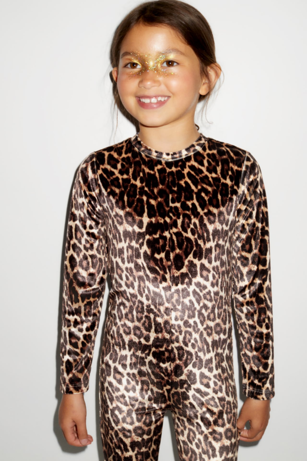 Tuta in velluto animalier - Costumi Halloween Bambini ZARA 2022