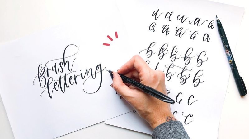 Calligrafia e lettering - 5 passatempi sottovalutati o dimenticati, da praticare online