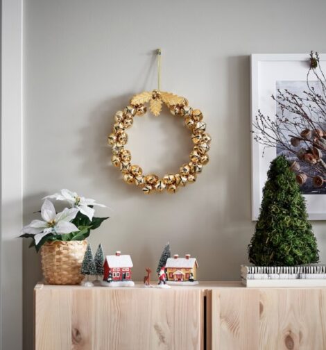 Ghirlanda Natale da appendere 2022 470x504 - IKEA Catalogo Natale 2022