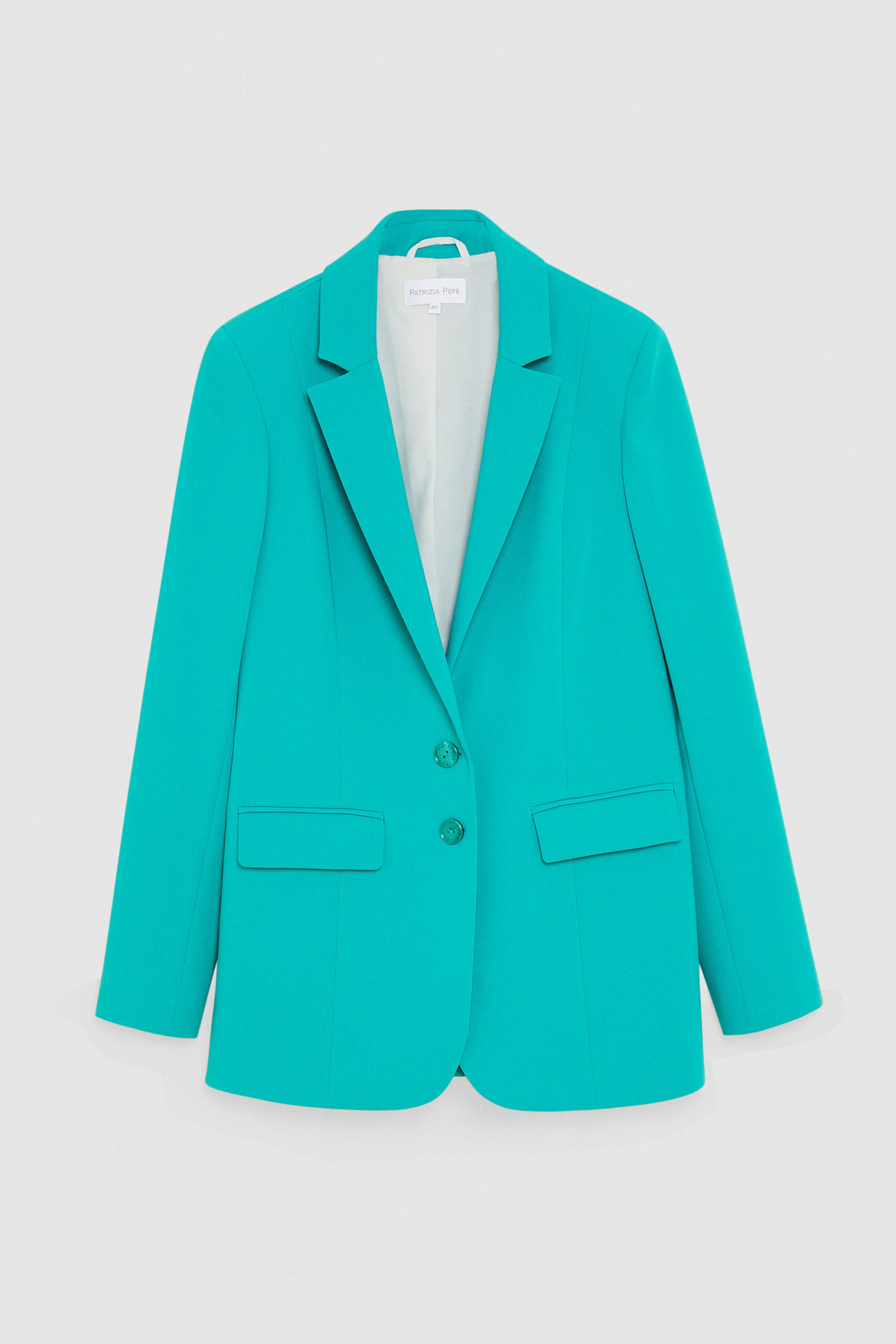 Giacca donna dal taglio maschile Patrizia Pepe 2023 scaled - Tailleur Donna Patrizia Pepe Primavera Estate 2023