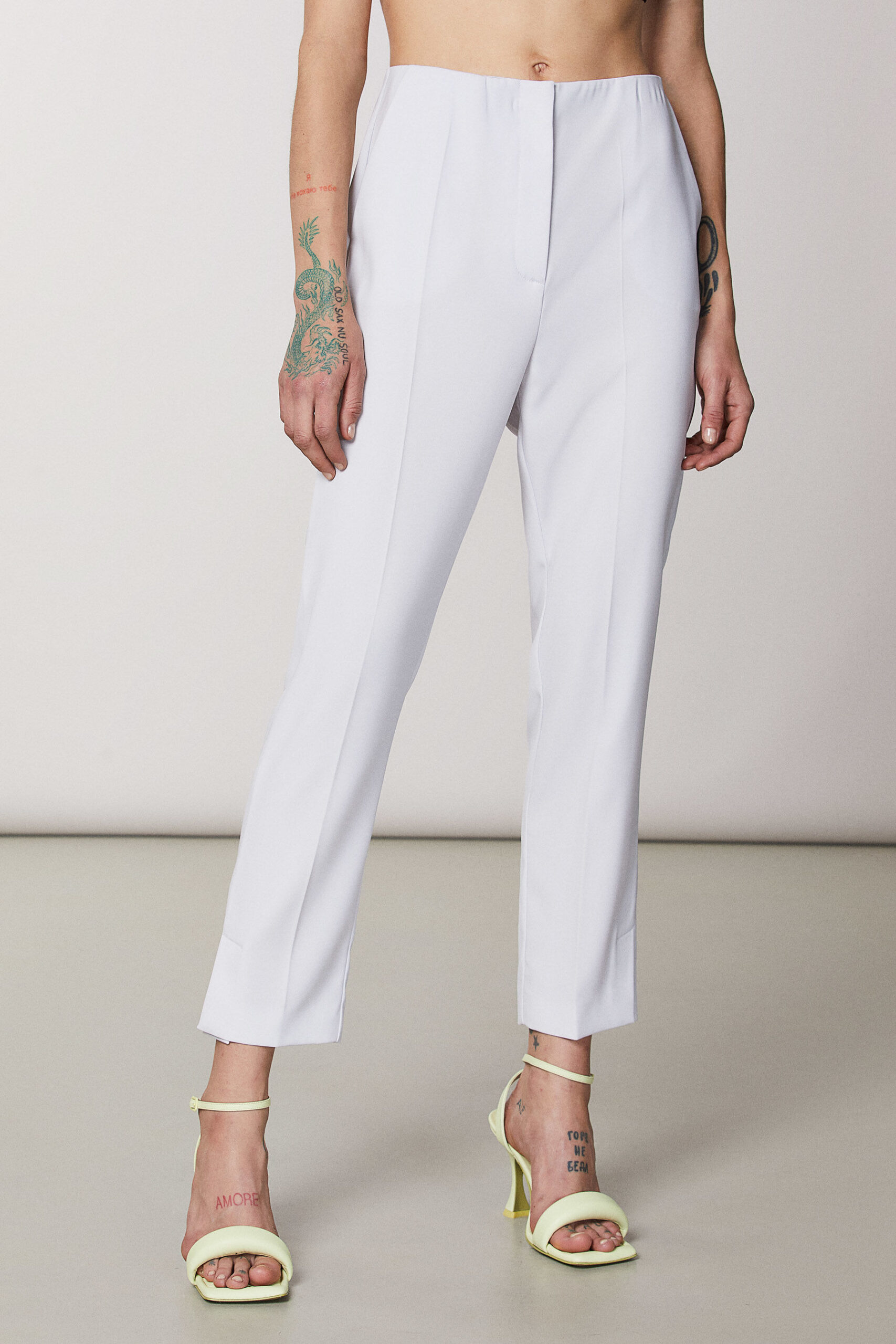 Pantaloni a sigaretta Patrizia Pepe scaled - Tailleur Donna Patrizia Pepe Primavera Estate 2023