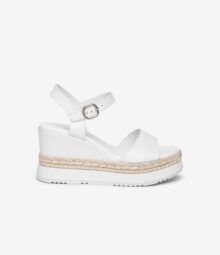 Sandali eleganti Leika con zeppa comoda e cinturino