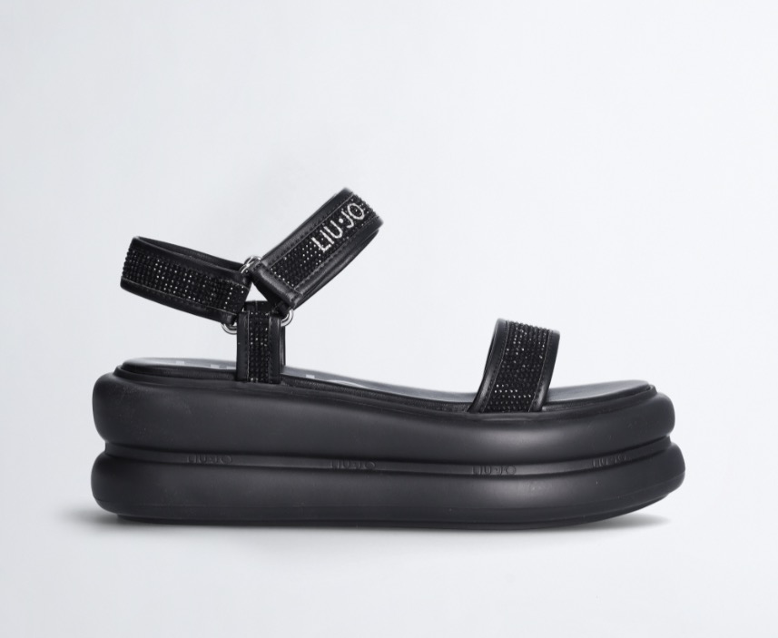 Sandalo con suola bold platform