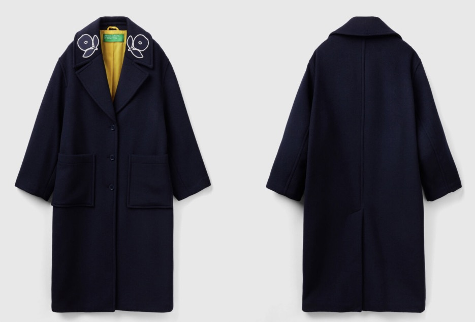 Benetton Cappotto Donna Benetton Cappotto Donna