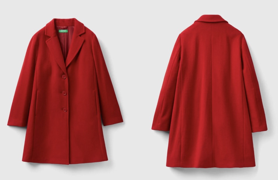 Benetton cappotto donna catalogo invernale 2023 2024 Benetton cappotto donna catalogo invernale 2023 2024