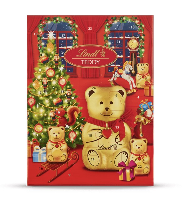 Calendario Avvento Lindt 2023 Orsetto Teddy Calendario Avvento Lindt 2023 Orsetto Teddy