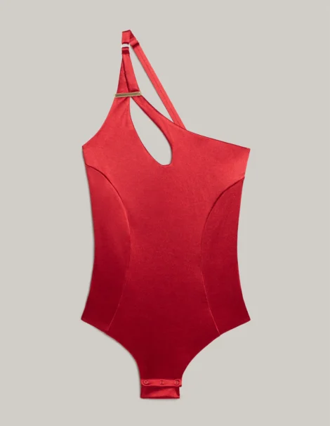 Body Yamamay monospalla rosso natalizio Body Yamamay monospalla rosso natalizio