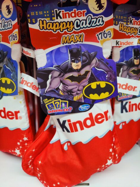 Calza della Befana BATMAN Kinder 2024 Calza della Befana BATMAN Kinder 2024